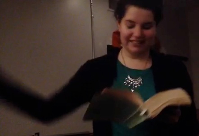 Suzanne reads Ricorso passage